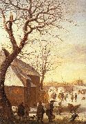 AVERCAMP, Hendrick Winter Landscape  ggg china oil painting artist